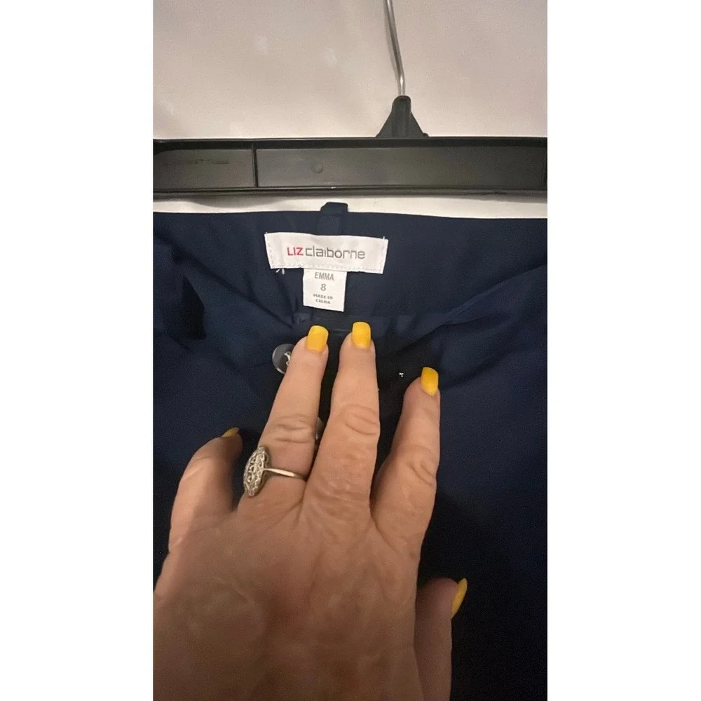 Liz Claiborne Navy Blue Dress Pants - Picture 3 of 6